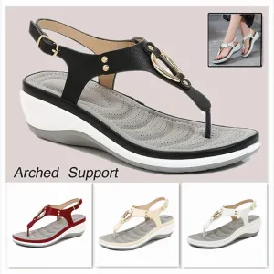 Summer Beach Solid Color Flip Flops For Women Clip Toe Ladies Shoes