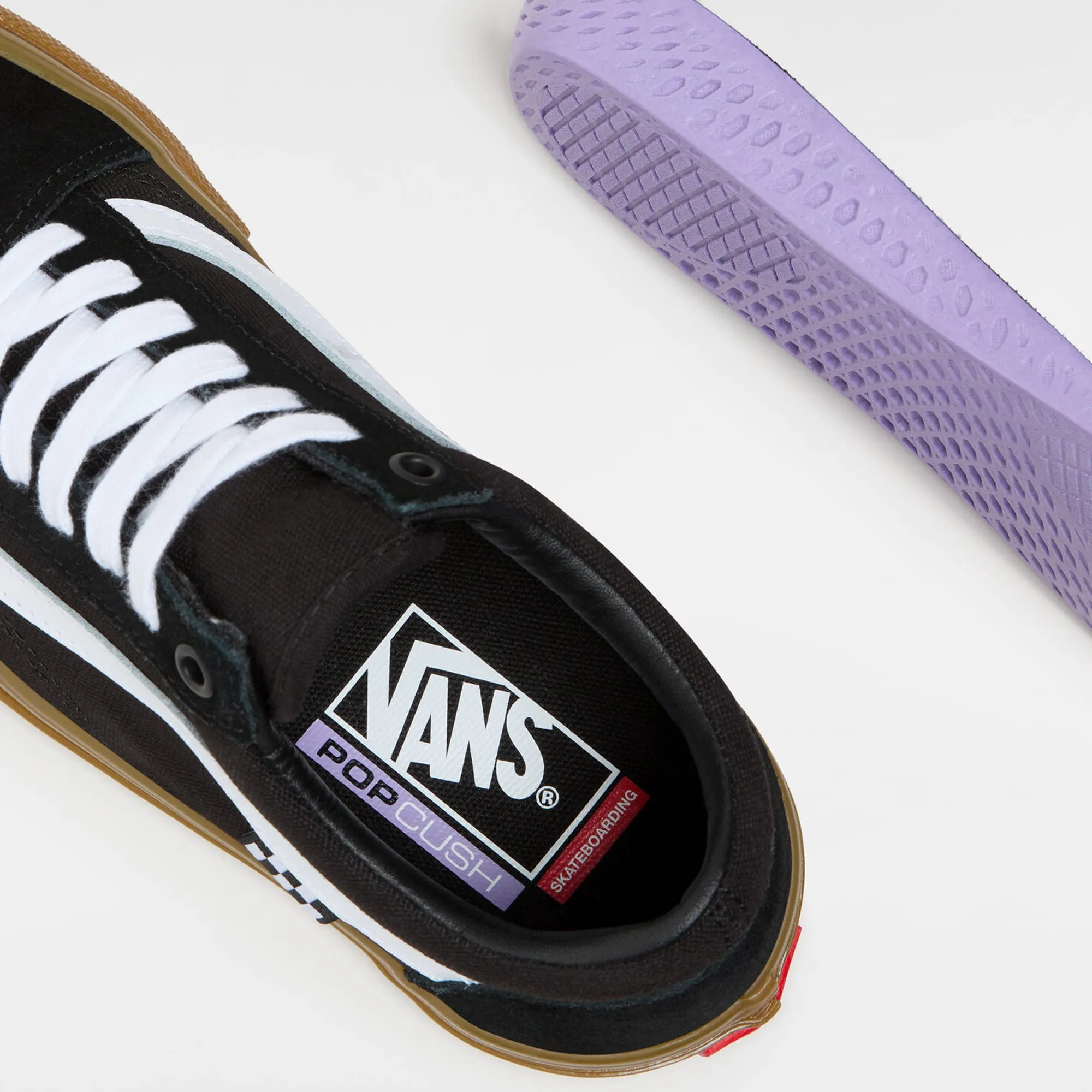 Vans Skate Old Skool Shoes - Black/Gum