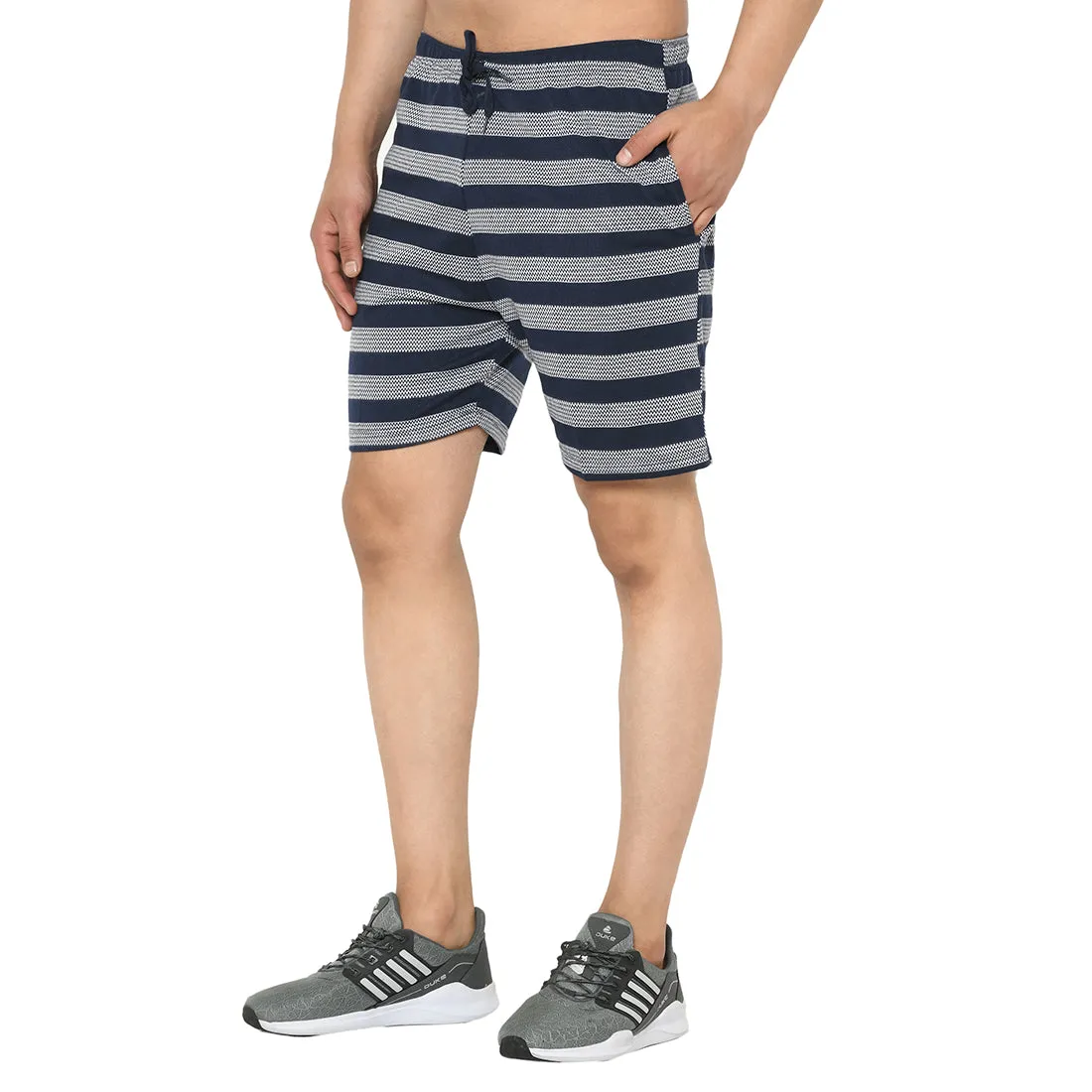 Vimal Jonney Dark Blue Shorts For Men's