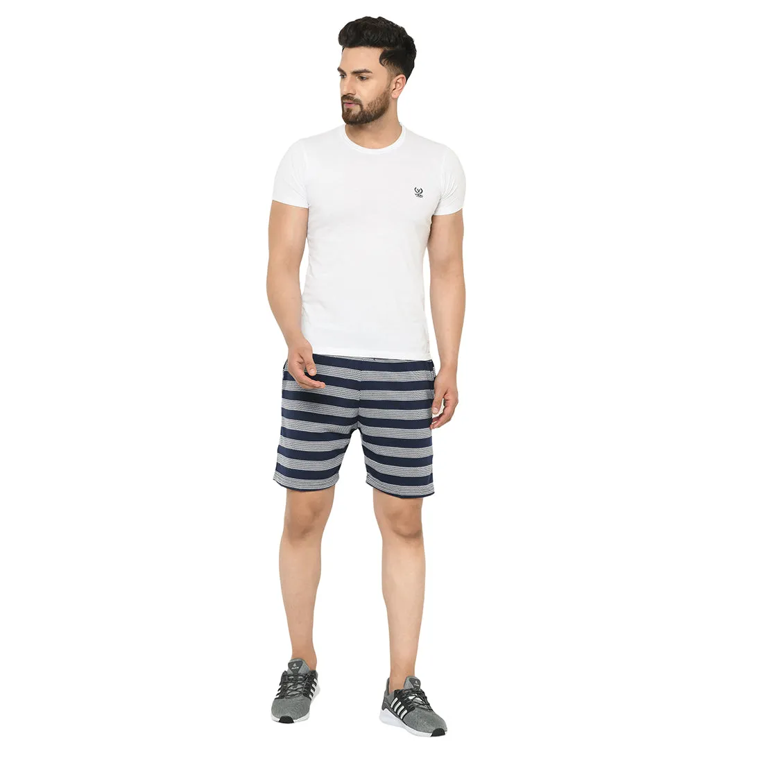 Vimal Jonney Dark Blue Shorts For Men's