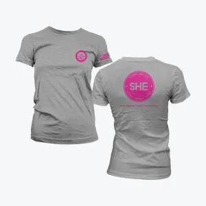 Vintage logo Mighty Oaks T-Shirt - Women's (Pink Logo)