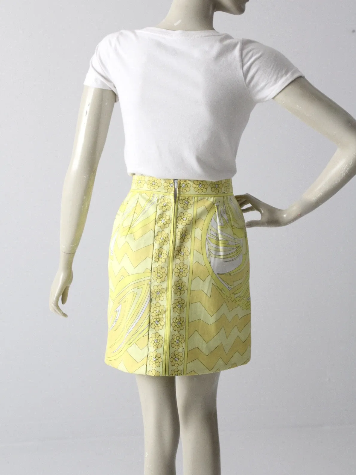 vintage Pucci mini skirt