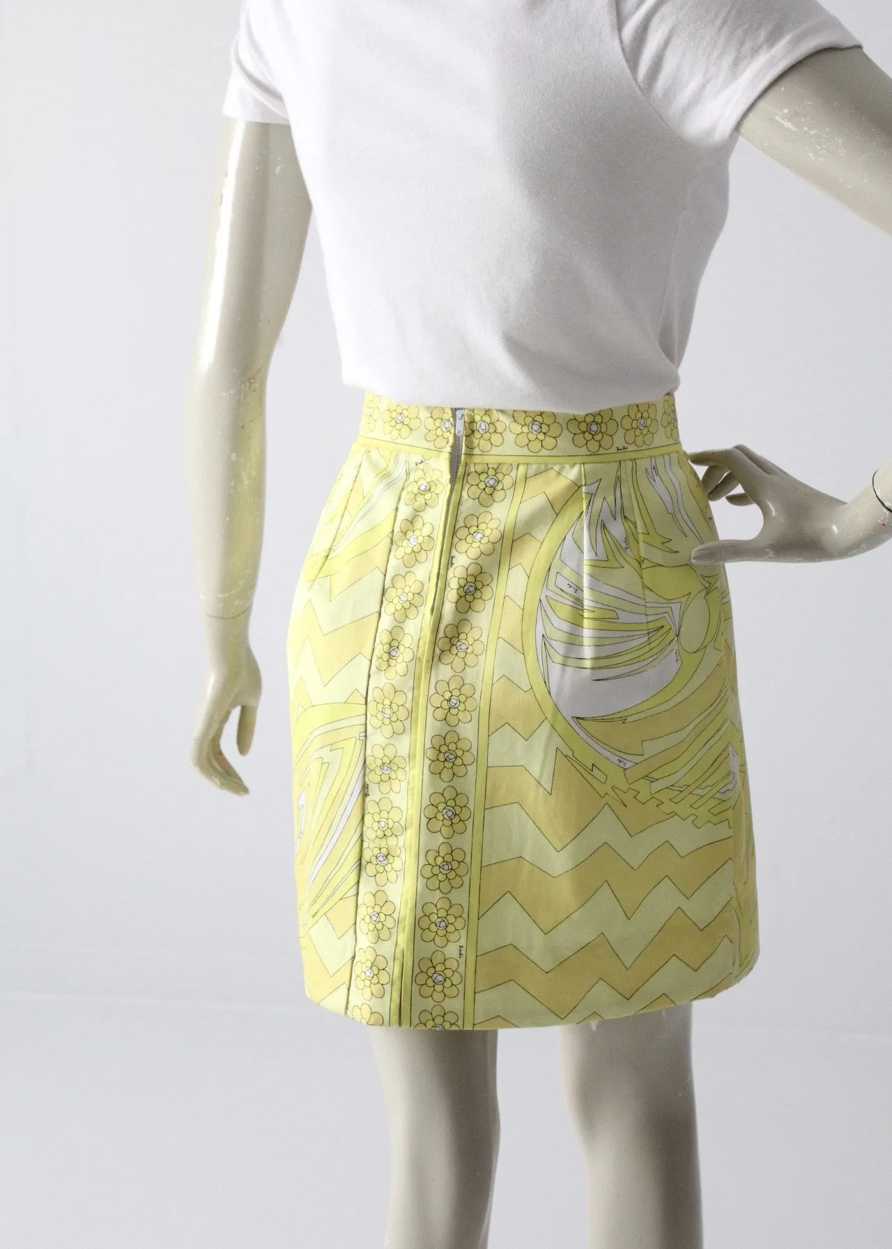 vintage Pucci mini skirt