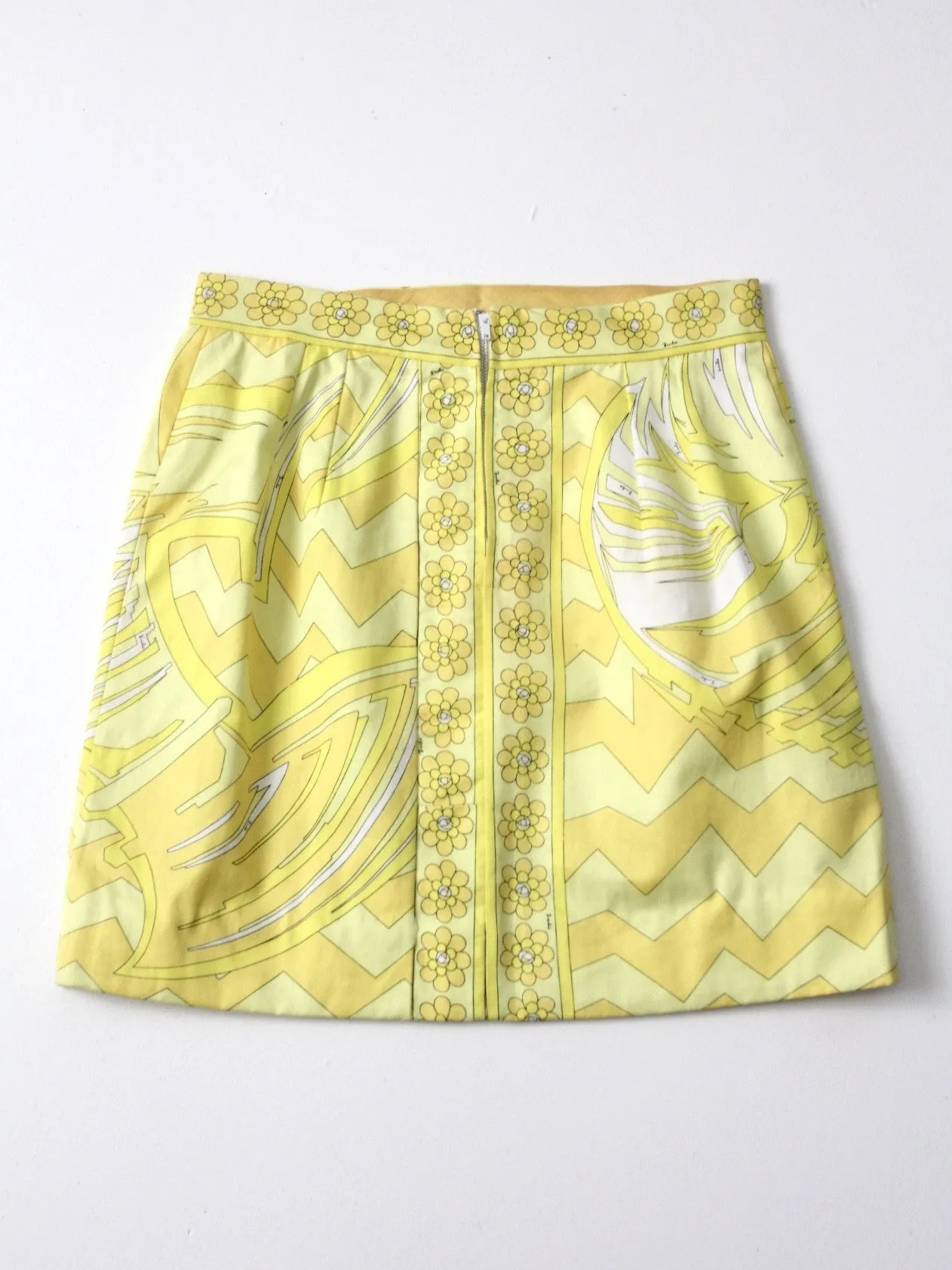 vintage Pucci mini skirt