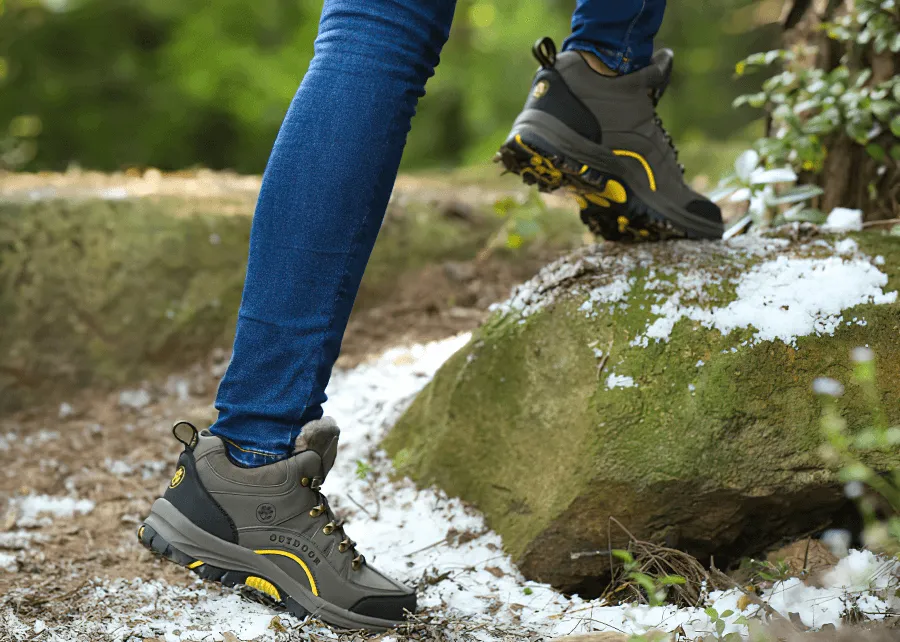 Waterproof Snow Trekking Boots with Anti-Collision Toe - SF0293