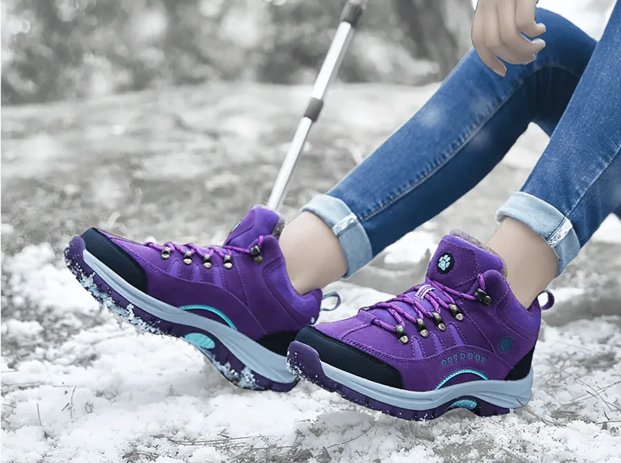 Waterproof Snow Trekking Boots with Anti-Collision Toe - SF0293