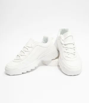 White Athletic Sneakers