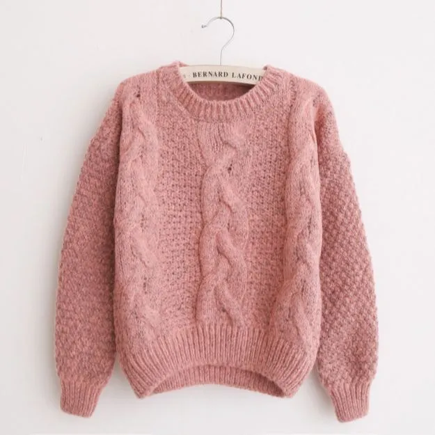 Women Sweaters Warm Pull over And Jumpers