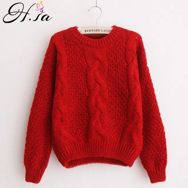 Women Sweaters Warm Pull over And Jumpers