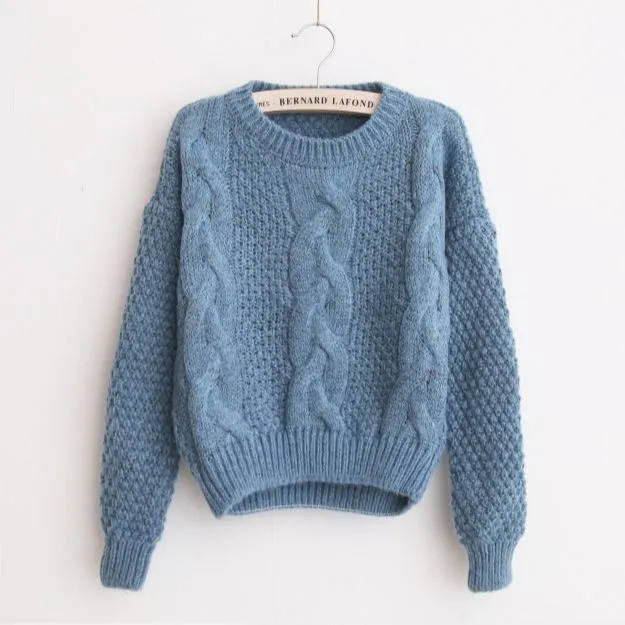 Women Sweaters Warm Pull over And Jumpers